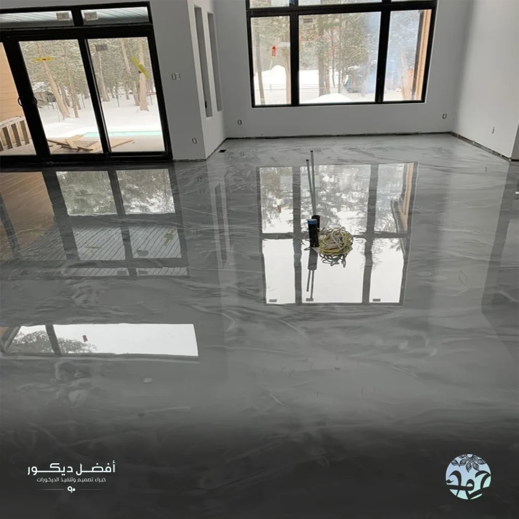 عمل ارضيات ايبوكسي