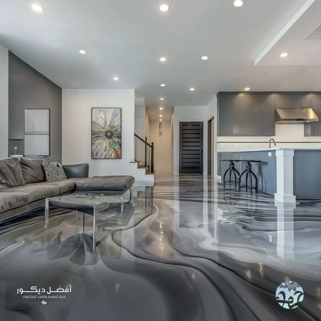 اشكال ارضيات ايبوكسي