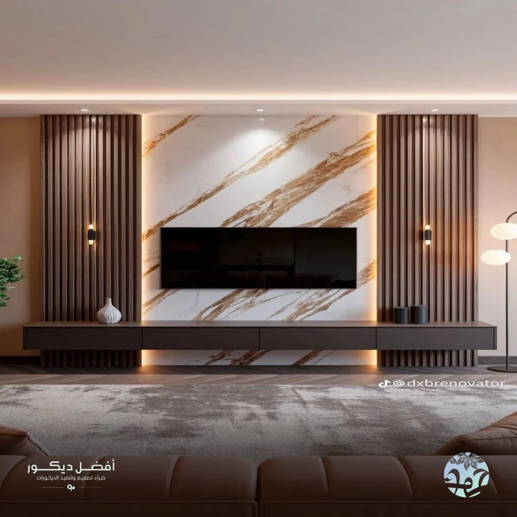 عمل ديكورات شاشه بسيطه الرياض