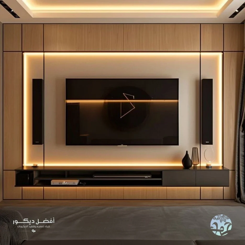 احدث ديكورات الشاشات الرياض