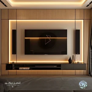 احدث ديكورات الشاشات الرياض