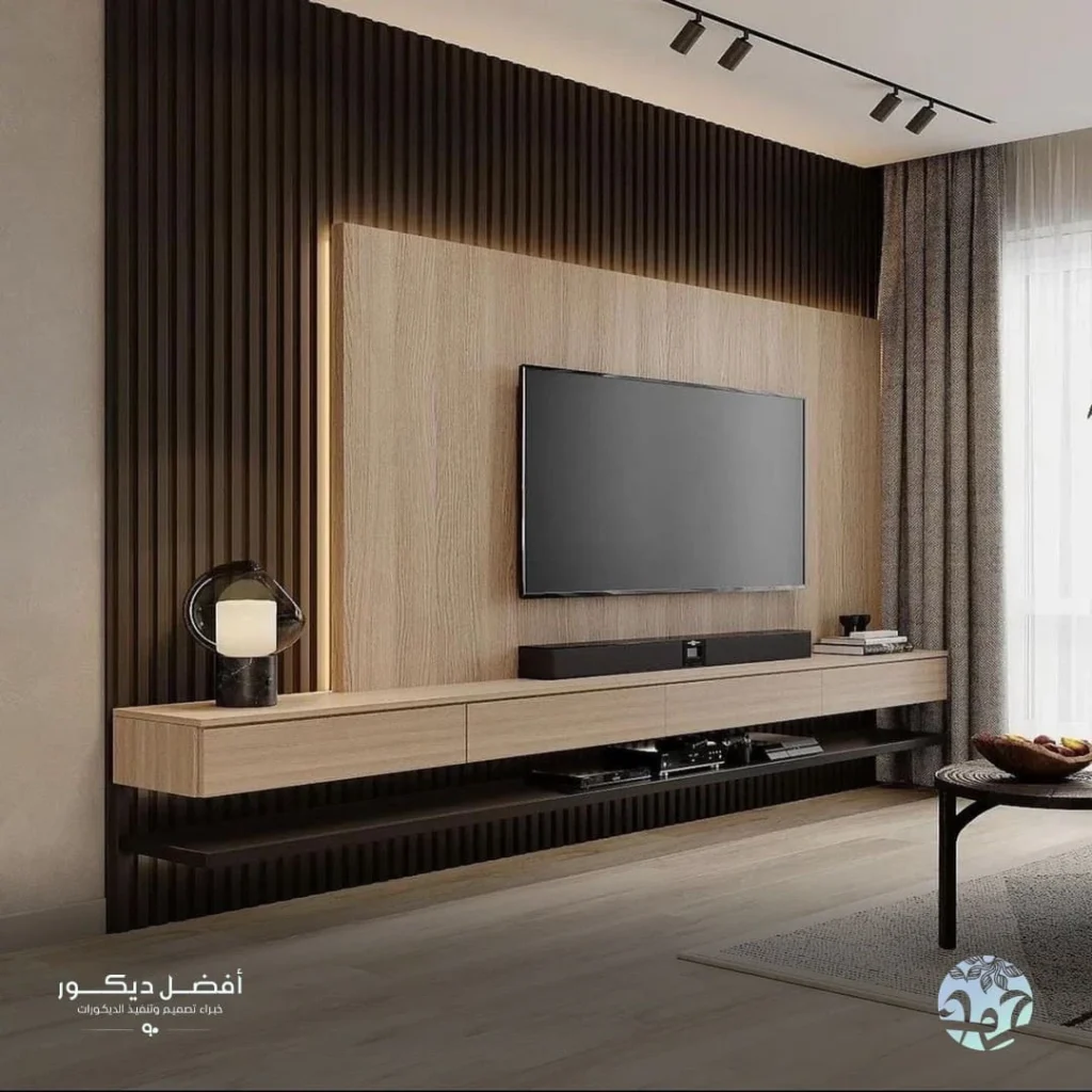 اشكال ديكور شاشات الرياض