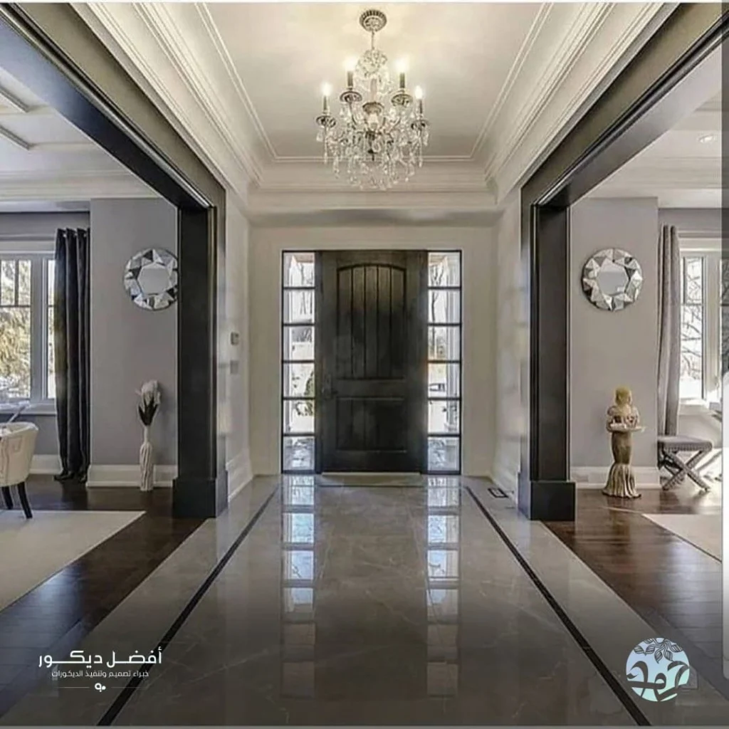 ديكور مرايا للمداخل الرياض