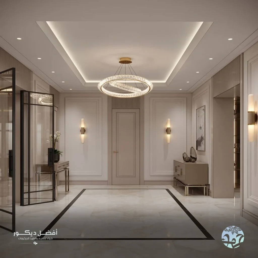 ديكورات مداخل صالات الرياض