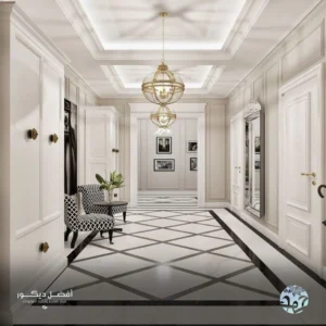 ديكور مرايا للمداخل الرياض